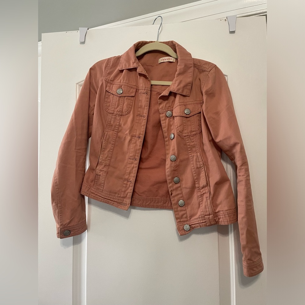 Pink Jean Jacket